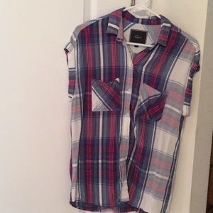 Rails short sleeve button down